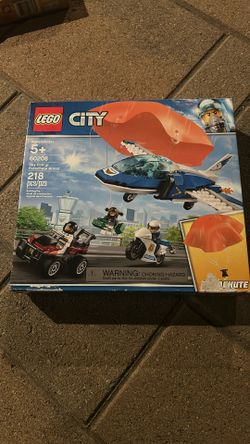Lego City Sky Police Parachute Arrest