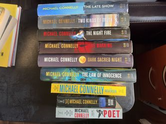 Michael Connelly Book Lot - 10 Books, 6 Hardcovers (Bosch, Lincoln Lawyer)