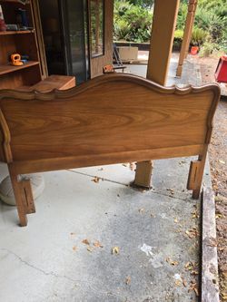 Full size headboard. Free