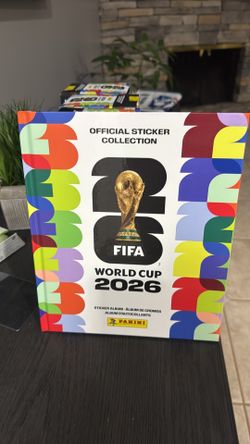 Hard cover panini World Cup FIFA album US edition