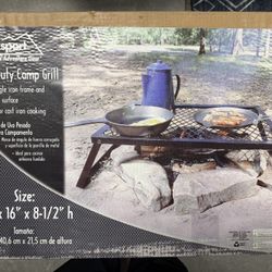 NEW Texsport Heavy Duty Camp Grill