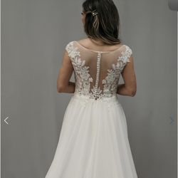 Plus Size Wedding Dress (size 22)