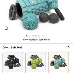 Muscle Roller And Large Yoga Wheel