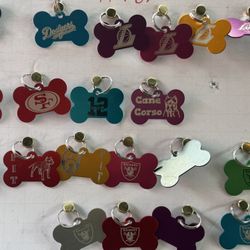 Laser Engraved Pet Tags,dog Tags And Key Chains
