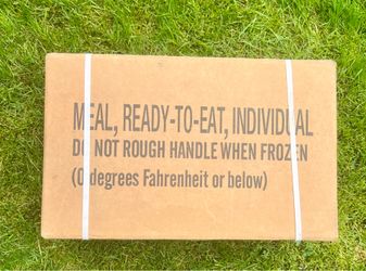 MRE Case-Meals Ready to Eat