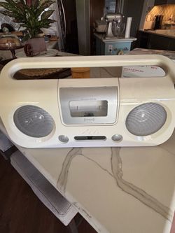 Vintage XM Satellite Radio Portable Boombox Speaker Dock F5X007 - Nice Condition