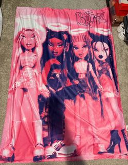 Pink Bratz Blanket