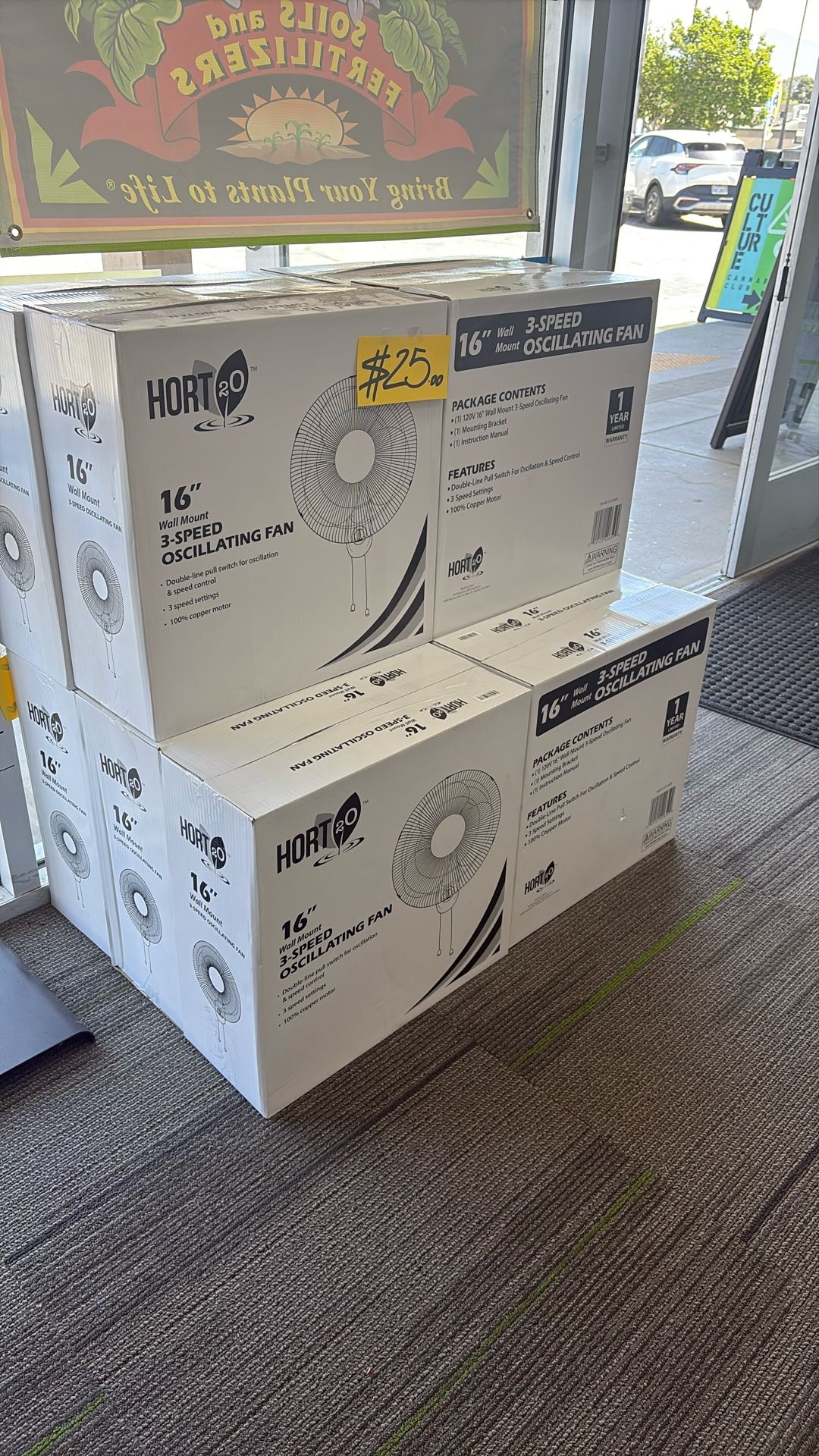 16 Inch Oscillating Fan
