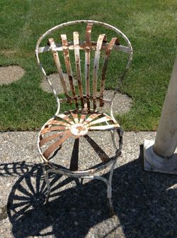 Shabby chic chair