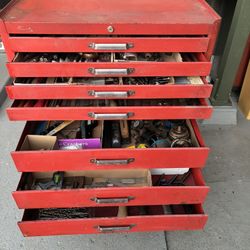 Kennedy Tool Box With Tools 