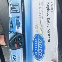 Keyless Remote Aux And Alarm Brand New In Box