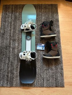 Salomon Sight 158W Rome Crux ThirtyTwo Bradshaw 10 + Goggles
