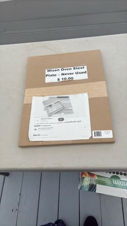 Misen Oven Steel Plate - Never Used - 10” X 13.5”