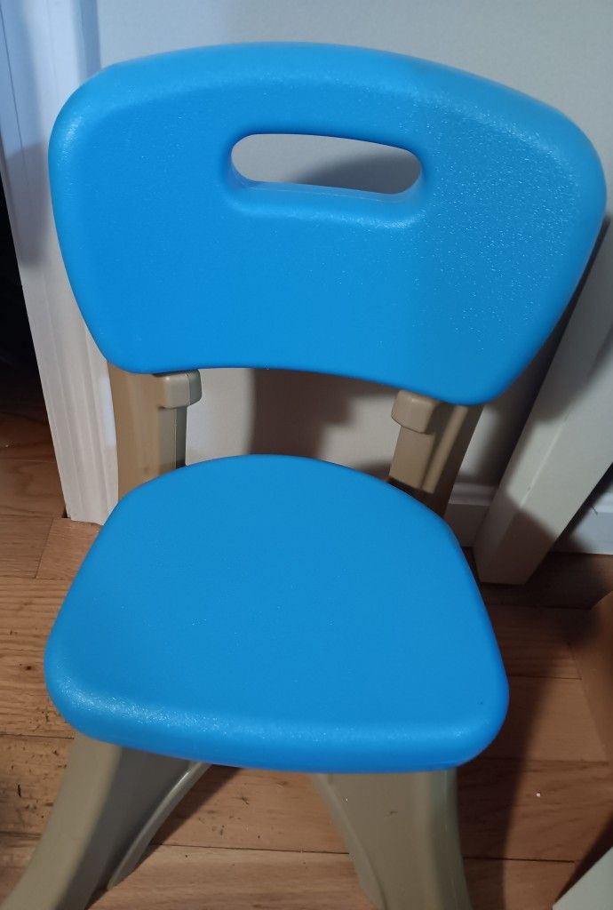 One Step 2 Blue Chair