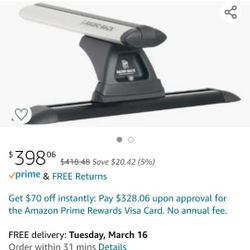 Rhino Rack Vortex Black 2 Bar 54" Roof Rack