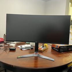 34 Inch LG Curved Gaming Monitor 