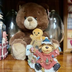 Candle Holder Christmas Themed