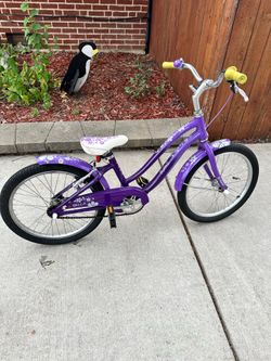 16” bike, bent back rim $10