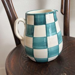 Checkered Pitcher