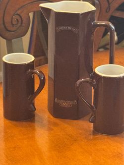 vintage Chivas Regal ceramic barware set