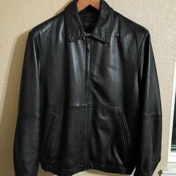 Claiborne lambskin leather jacket
