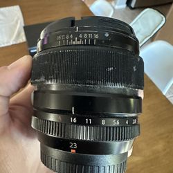 Fujinon Aspherical Lens Super EBC XF 23mm F/1.4