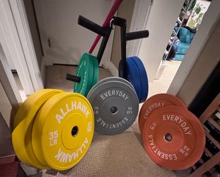 ETENERGIC 7Ft 260lbs Bumper Plates (See prices below)
