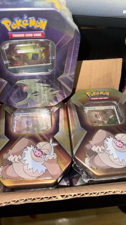Pokemon Triple Whammy Tins x12
