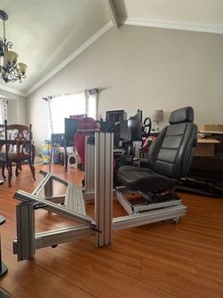 Aluminum Profile Sim Racing Cockpit