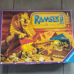 Vintage Ramses II Board Game 1997 Ravensburger incomplete missing manual