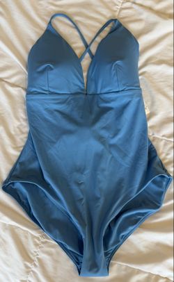 NWT Calia Women’s Size 12, Blue, One Piece Swimsuit $25