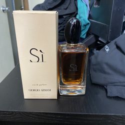  Si Gio Armani Perfume 3.4