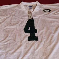 NFL New York Jets Brett Favre#4 Jersey Size XL