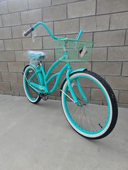 Mint Green 26" Women's Beach Cruiser