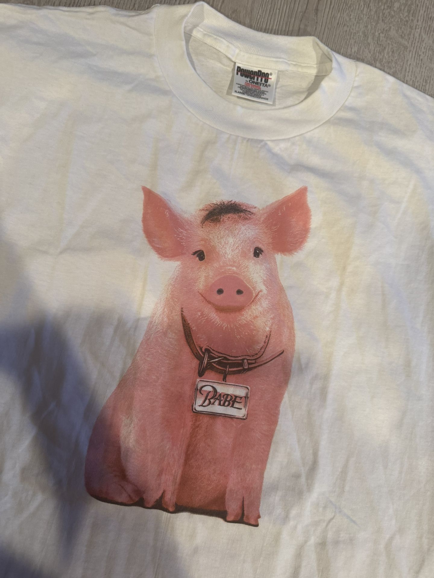 Vintage 1998 Babe: Pig In The City Movie Promo T Shirt XL for Sale