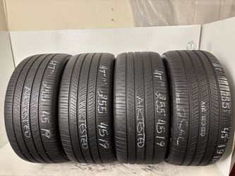 Set 4 Tires 255 45 19 Pirelli Scorpion Ms High Tread