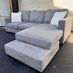 Gray Reversible Ashley Furniture Sectional