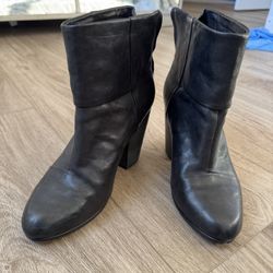 Rag & Bone Black Booties