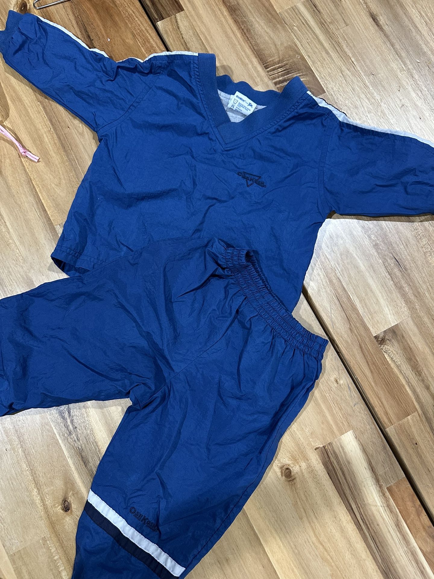 Vintage Oshkosh Windbreaker Set