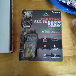 Cobra Floating All Terrain Radio New 