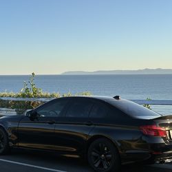 Blacked out BMW 528i 2013