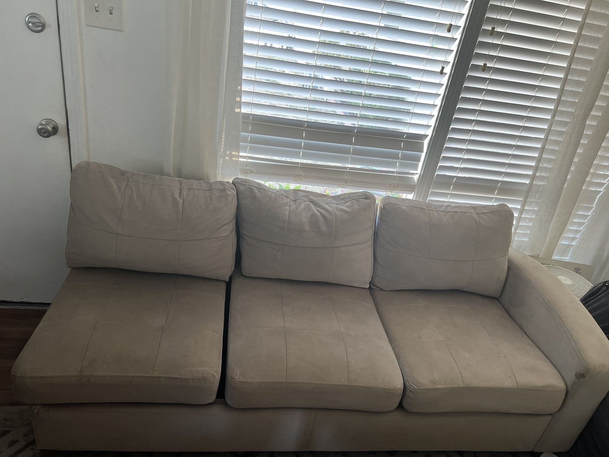 Light Grey Couch, Used 