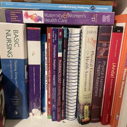Nursing School/pre Nursing School Books 
