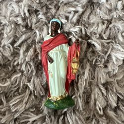 Vintage Nativity Figure Wise Man Made In Italy