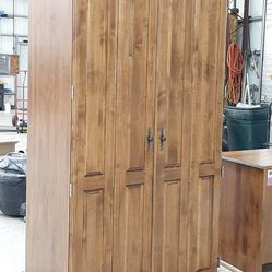 Amish Made High Quality Solid Real Wood Computer Armoire Hutch