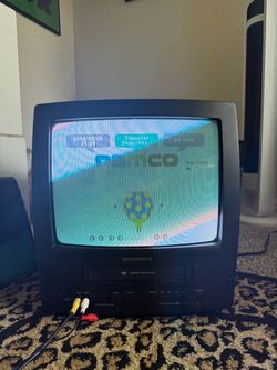 CRT TV 13inch VCR