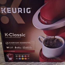 Keurig K Classic Coffee Maker Red 