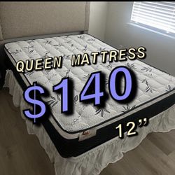 Queen Size Pillow Top Mattress 
