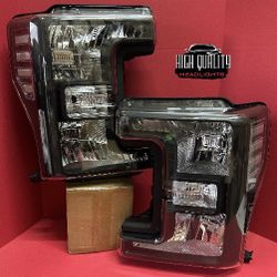 Ford F250. 2017. 2019 Headlights.