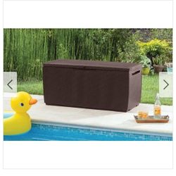    ChurchHomeCollections .co      Keter Springwood 80 Gallon All-weather Storage Deck Box